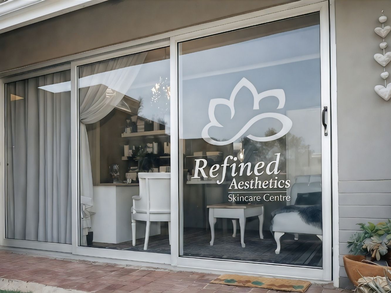 Refined Aesthetics Boutique Skin Clinic Exterior located in Selcourt, Springs